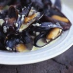 Curried Steamed Mussels