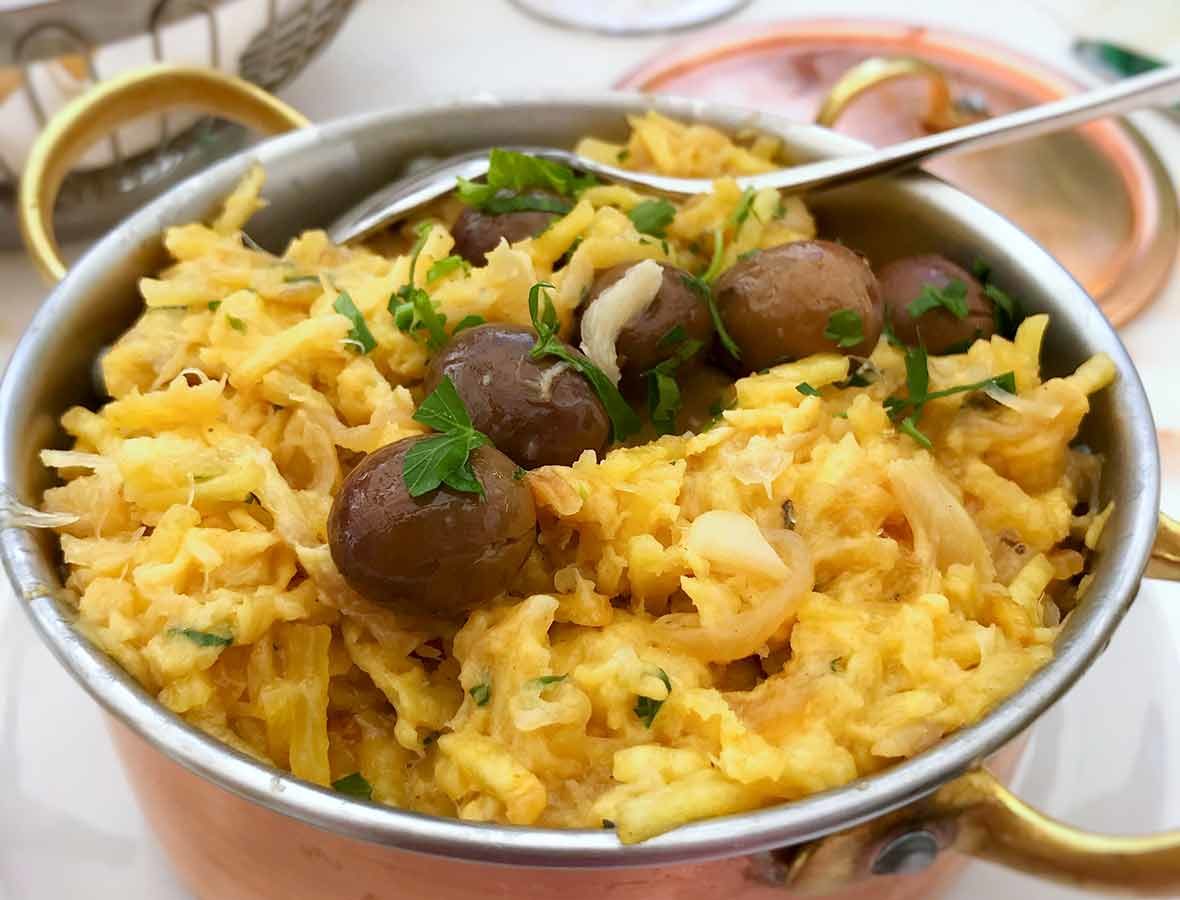 Bacalhau a Bras ~ Salt Cod, Potatoes & Eggs – Leite's Culinaria