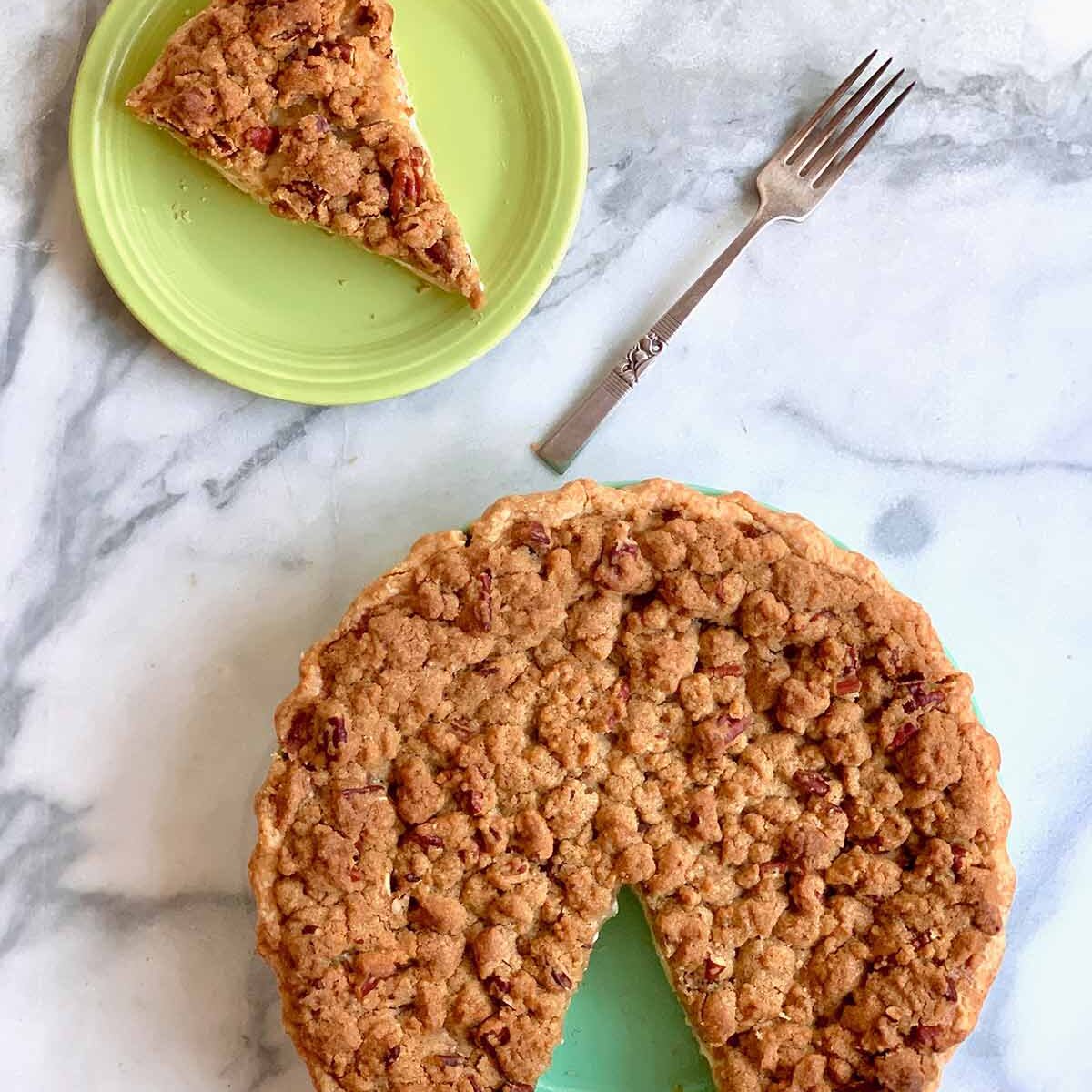 Sour Cream Apple Pie | Leite's Culinaria