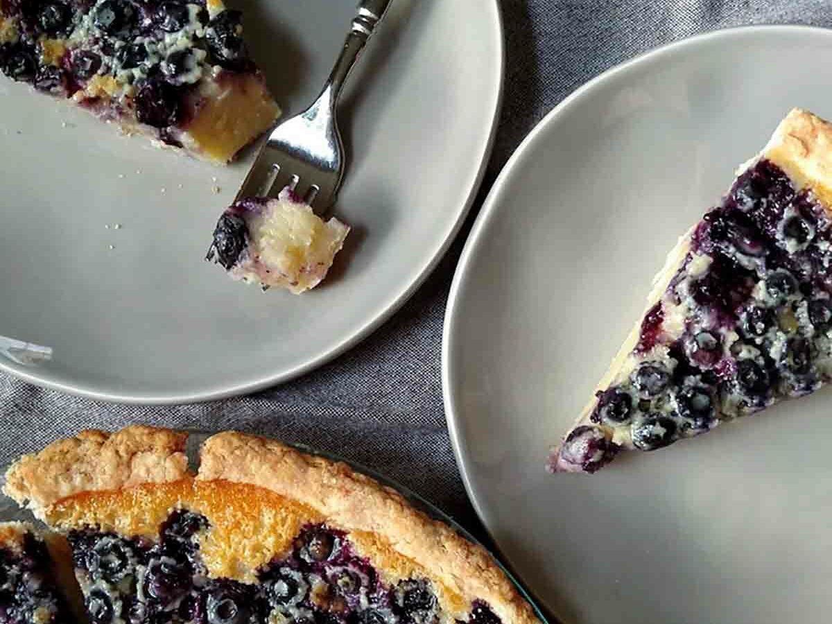 Blueberry Custard Pie – Leite's Culinaria