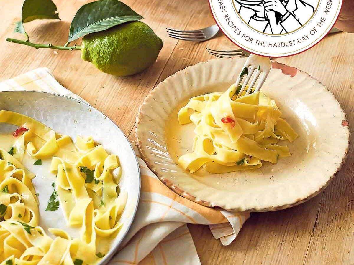 Tagliatelle with Lemon – Leite's Culinaria