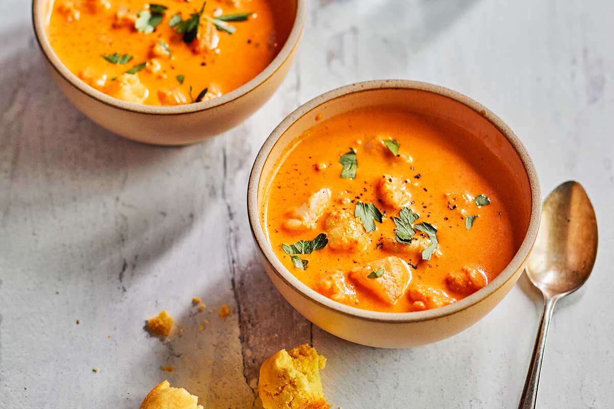 cajun shrimp bisque recipe