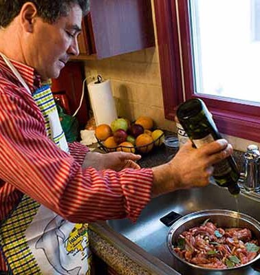 Frank Alexandre makes a Portuguese lamb stew