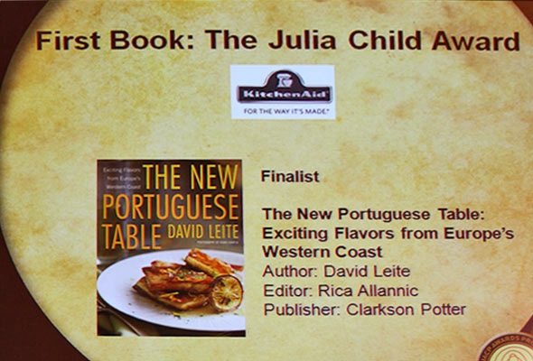 First Book: The Julia Child Award photo of The New Portuguese Table by David Leite.