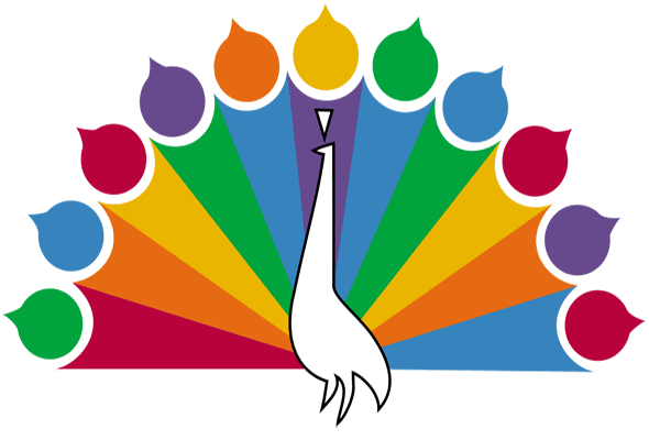 Colorful image of NBC Peacock.