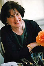 Paula Wolfert with a Flower