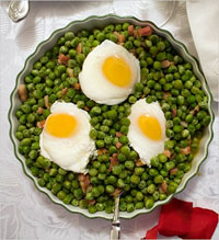 Portuguese Peas with Eggs