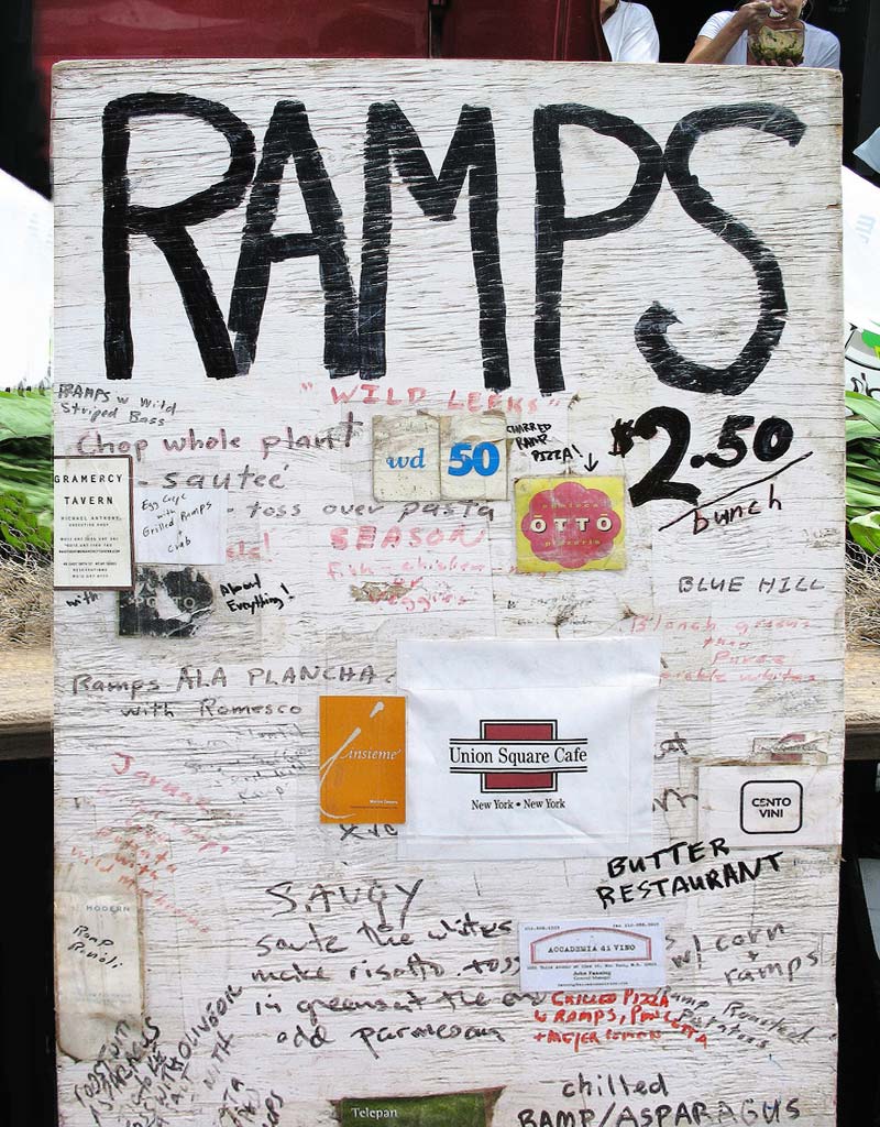 Mountain Sweet Berry Farm's Ramp Board